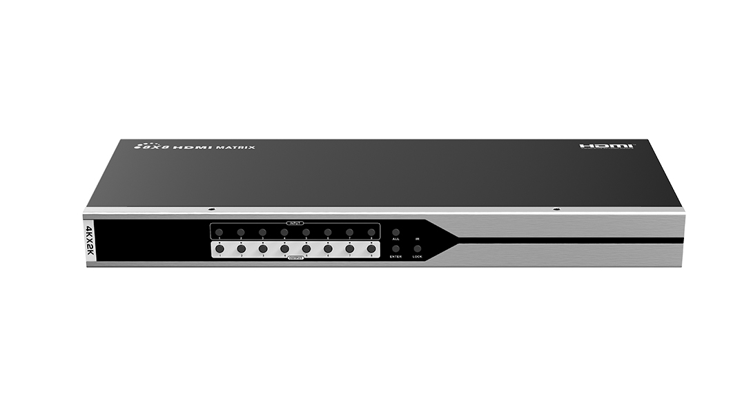 LKV818 8x8 HDMI™ Matrix Switch 4K@30Hz-LENKENG